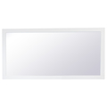 Elegant Decor Aqua Rectangle Vanity Mirror 72 Inch In White VM27236WH